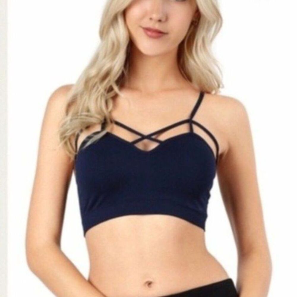 Strappy Wireless Padded Bra